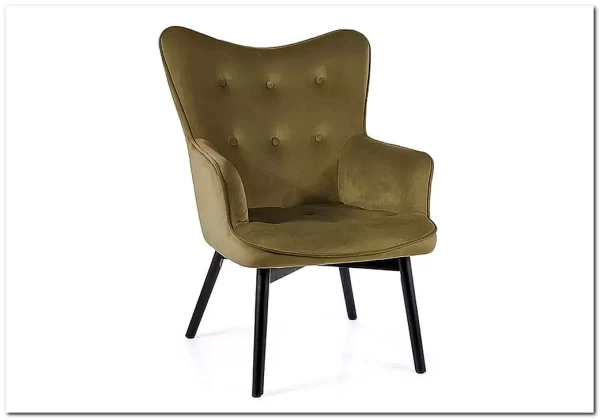 Кресло Signal CARMEN VELVET (оливковый)