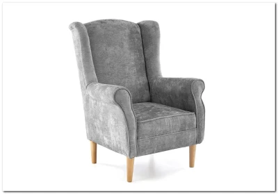 Кресло Halmar HERMES (серый)