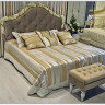 Купить Кровать с мягким изголовьем 180*200 Romantic R418-K02-AG-B01 с доставкой по России по цене производителя можно в магазине Другая Мебель в Краснодаре