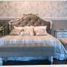 Купить Кровать с мягким изголовьем 180*200 Romantic R418-K02-AG-B01 с доставкой по России по цене производителя можно в магазине Другая Мебель в Краснодаре