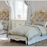 Купить Кровать с мягким изголовьем 90*190 Romantic R409-K02-AG-B01 с доставкой по России по цене производителя можно в магазине Другая Мебель в Краснодаре