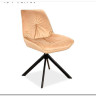 Стул кухонный Signal BOOGIE I Velvet Bluvel 28 бежевый/черный мат