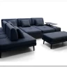 Модульный диван Милан-1 Soft Time с баром  и пуфом