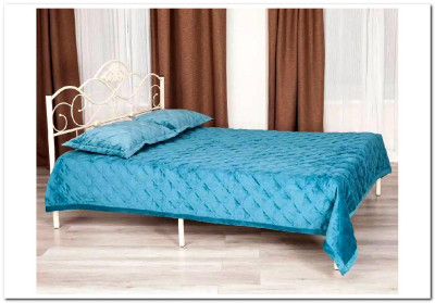 Кровать Federica (mod. AT-881) 160*200 (Queen bed), Белый (butter white)