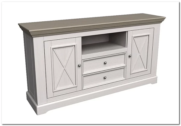 Комод 2 двери 2 ящика Форест (массив)