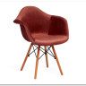 Кресло Secret De Maison CINDY SOFT (EAMES) (mod. 101) коралловый (HLR 44)/натуральный 