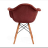 Кресло Secret De Maison CINDY SOFT (EAMES) (mod. 101) коралловый (HLR 44)/натуральный 