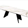 Стол IVAR 180 MARBLES KL-188 Контрастный мрамор, итальянская керамика