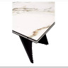 Стол IVAR 180 MARBLES KL-188 Контрастный мрамор, итальянская керамика