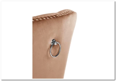 Стул кухонный Halmar MIYA (бежевый/черный)