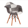 Кресло Secret De Maison CINDY SOFT (EAMES) (mod. 101) black/white (черный/белый) 