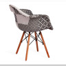 Кресло Secret De Maison CINDY SOFT (EAMES) (mod. 101) black/white (черный/белый) 