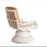 Кресло-качалка "ANDREA Relax Medium" /с подушкой TCH White (белый)