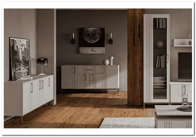 Тумба Бетти кашемир 4D BRW