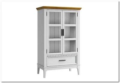 Шкаф для посуды Квадро-С 21 из массива сосны