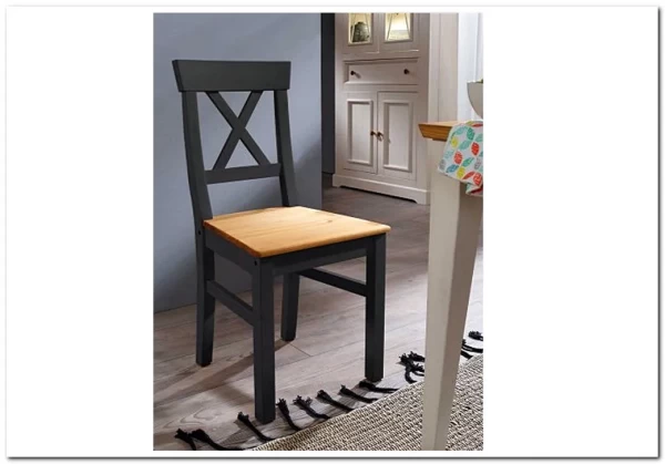 Стул Форест серый 7012/бейц-масло купить по цене 6 791 руб. в магазине Другая Мебель в Краснодаре