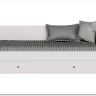 Кровать Ева (Хельга) LOZ/90 белый BRW