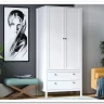 Кровать Ева (Хельга) LOZ120x200 белый BRW