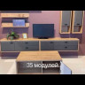 Тумба под телевизор Грейс RTV2D1S BRW купить по цене 18 110 руб. в магазине Другая Мебель в Краснодаре