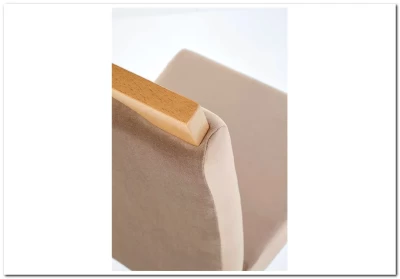 Стул кухонный Halmar CLARION Monolith 09 (бежевый/дуб медовый)