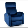 Кресло Signal OLIMP VELVET раскладное (синий)