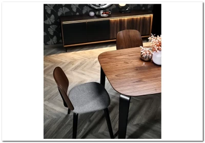 Стол обеденный Halmar PEDRO 160 (орех/черный)