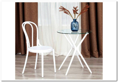 Стул THONET (mod. PL62) пластик White (Белый) 01