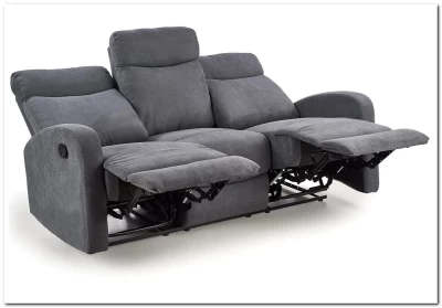 Диван OSLO 3S раскладной  Halmar (темно-серый)