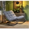 Кресло-качалка Halmar GATTO (серый)
