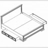 Купить Кровать Кентаки LOZ/180+выкатные тумбы белый BRW с доставкой по России по цене производителя можно в магазине Другая Мебель в Краснодаре