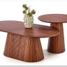 Стол журнальный Halmar GISELA S (орех)