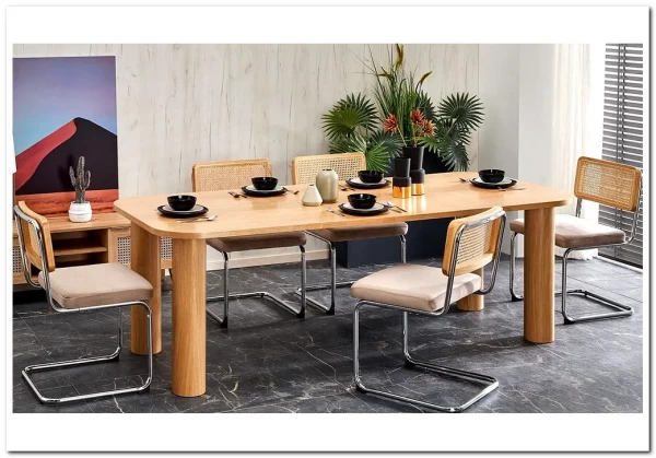 Стол обеденный Halmar ELEFANTE PROSTOKAT (дуб натуральный)