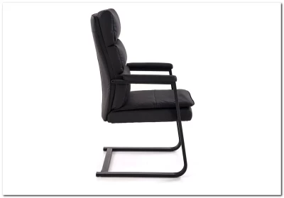 Кресло компьютерное Halmar ADRIANO SKID (черный)